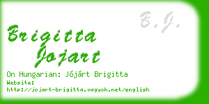 brigitta jojart business card